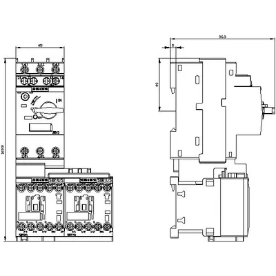 Siemens 3RA2215-1AA16-2BB4-ZX95