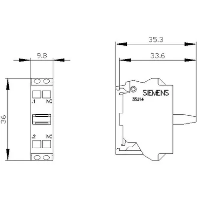 Siemens 3SU1400-2AA10-3CA0