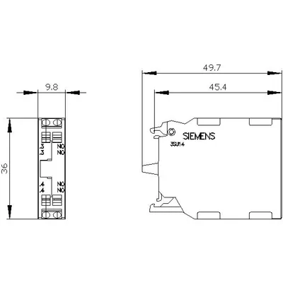 Siemens 3SU1400-1AA10-3DA0