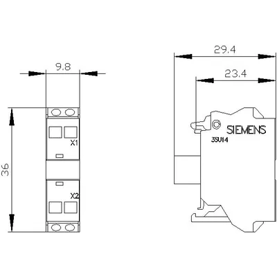 Siemens 3SU1401-1BB20-3AA0