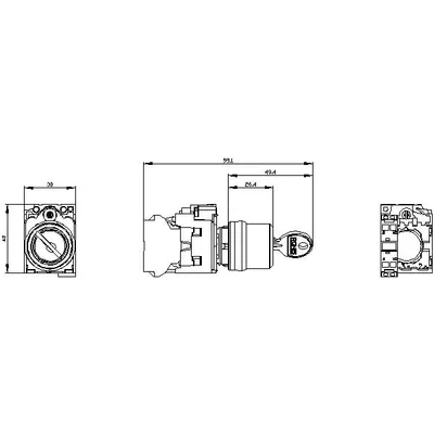 Siemens 3SU1150-4BF11-3BA0