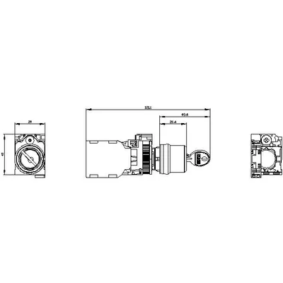 Siemens 3SU1100-4BF11-3FA0