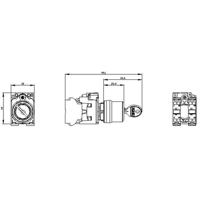 Siemens 3SU1150-4BF01-3PA0