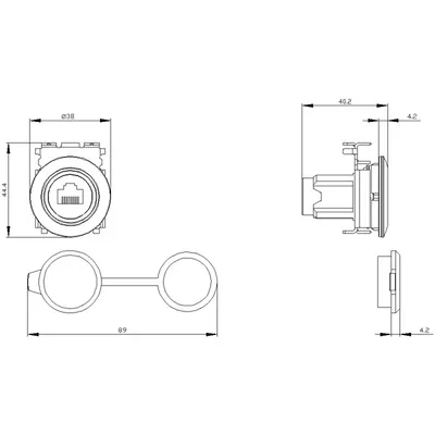 Siemens 3SU1960-0GB80-0AA0