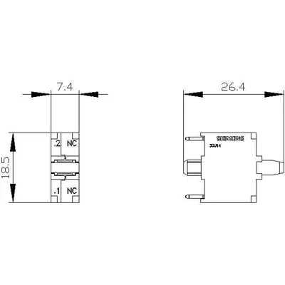 Siemens 3SU1400-3AA10-5CA0