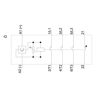 Siemens 3RT2017-2XB42-0LA2