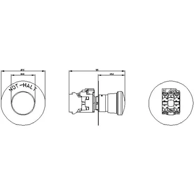 Siemens 3SU1150-1HA20-3PH0