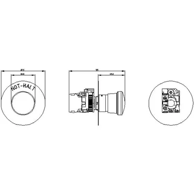Siemens 3SU1100-1HA20-1CH0