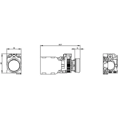 Siemens 3SU1150-0AB60-3FA0