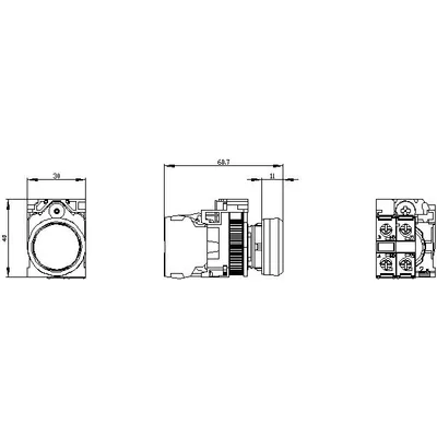 Siemens 3SU1102-0AB60-1BA0