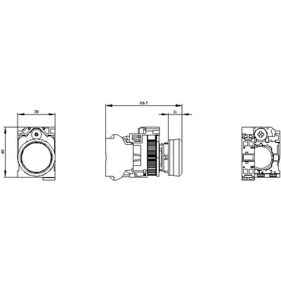 Siemens 3SU1150-0AB40-3BA0