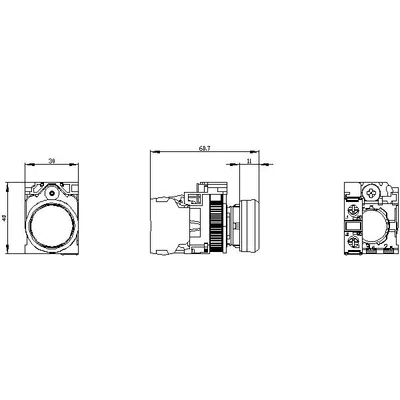 Siemens 3SU1150-0AB20-1CA0