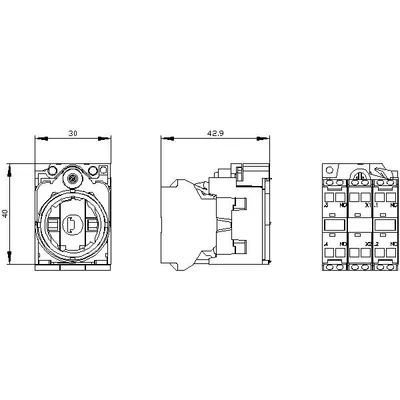 Siemens 3SU1551-1AB50-3MA0