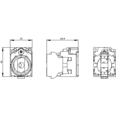Siemens 3SU1551-1AB20-3AA0