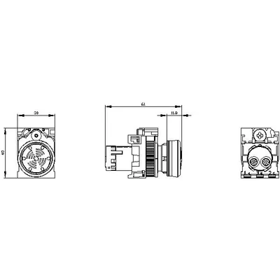 Siemens 3SU1200-6LB10-1AA0