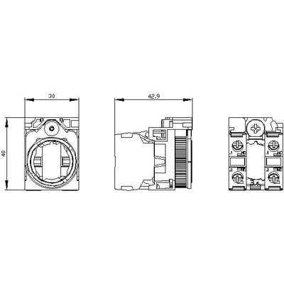 Siemens 3SU1500-1AA10-1PA0