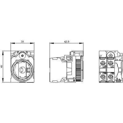 Siemens 3SU1501-1AG40-1CA0
