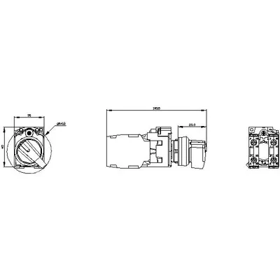 Siemens 3SU1150-2CF60-1NA0