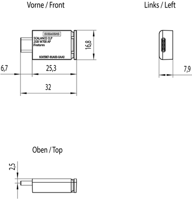 Siemens 6GK5907-8UA00-0AA0