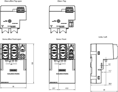 Siemens 6GK5204-0GA00-1UF2