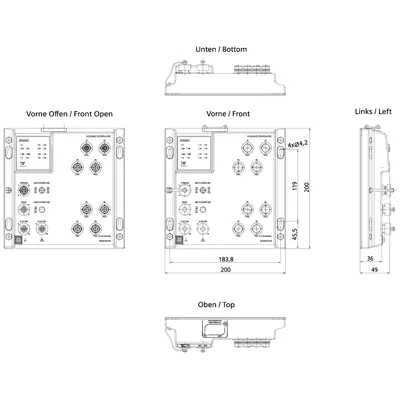 Siemens 6GK5208-0UA10-5ES6