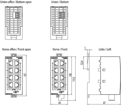 Siemens 6GK5008-0GA10-1AB2
