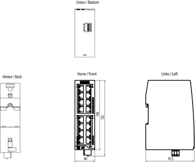 Siemens 6GK5016-0BA00-1AL1