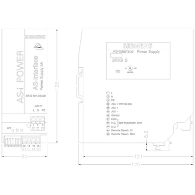 Siemens 3RX9501-1BA00