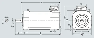 Siemens 1PH8228-2.C2.-...2