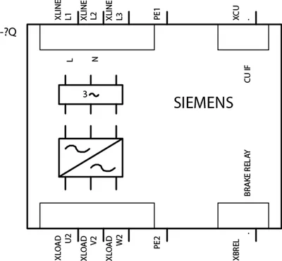 Siemens 6SL3225-0BE31-1AA1