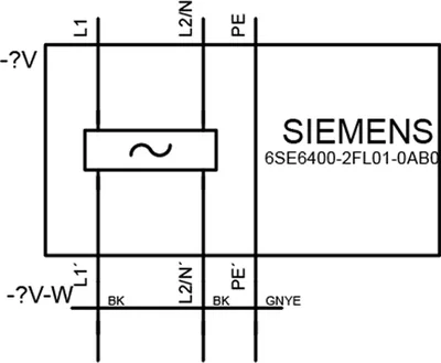 Siemens 6SE6400-2FL01-0AB0