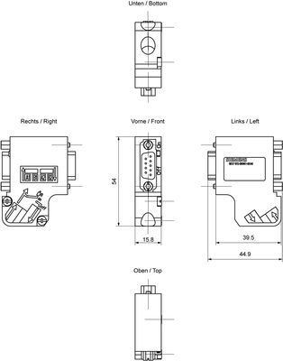 Siemens 6ES7972-0BB61-0XA0