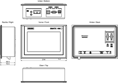 Siemens 6AV2124-0GC13-0AX0