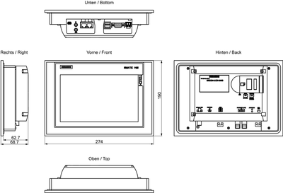 Siemens 6AV2124-0JC01-0AX0