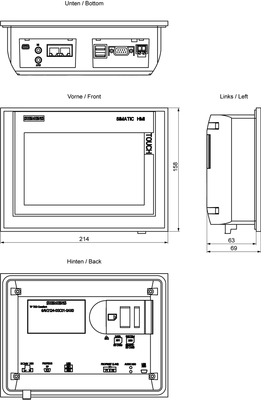 Siemens 6AV2124-0GC01-0AX0