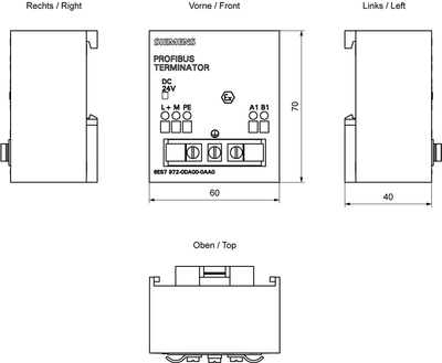 Siemens 6ES7972-0DA00-0AA0