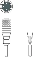 Leuze KD U-M12-3A-P1-150