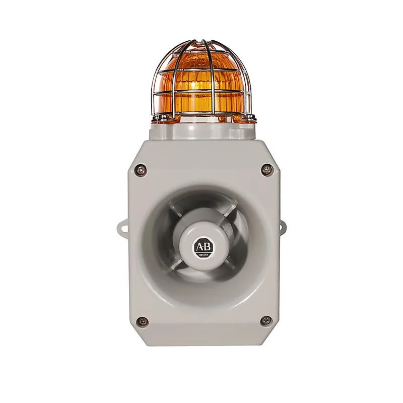 Allen Bradley 855HM-CGMD30DL5 Metal Horn with LED Beacon 24V DC