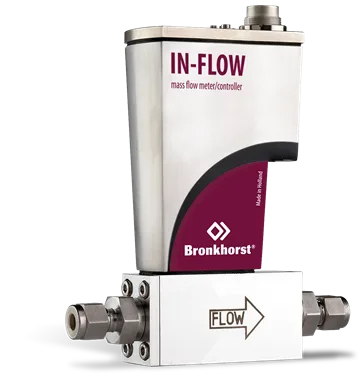 Bronkhorst IN-FLOW F-111AI Industrial Style Thermal Mass Flow Meter for Gases