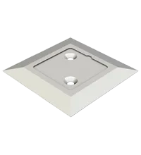 Pepperl+Fuchs PGV-PP-SM-TAGM2x2 Drive-over plate to mounting on the floor