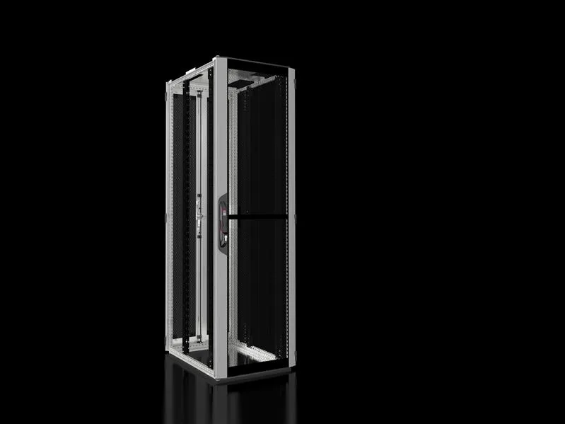 Rittal VX 5330.113 VX IT, 19" mounting angles, standard, front and rear, vented, WHD: 600 x 2000 x 800 mm, 42 U