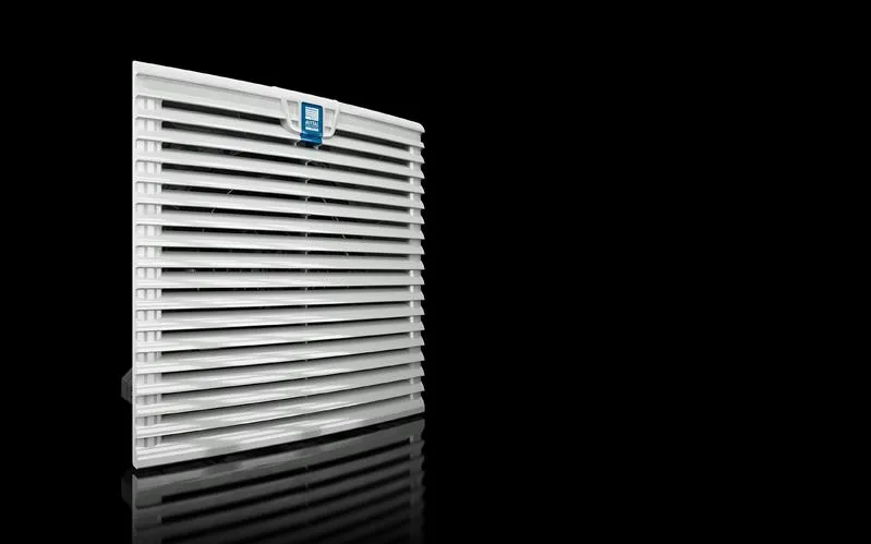Rittal SK 3239.600 SK TopTherm filtre fanı, 100/115 m³/h, 230 V, 1~, 50/60 Hz, GYD: 204 x 204 x 24 mm, EMC