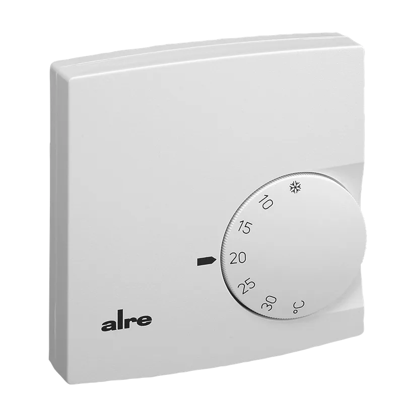 Alre RTBSB-001.045 Room thermostat, surface-mounted, -20…+30…°C, 230V AC, two-way contact