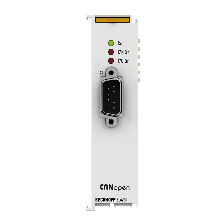 Beckhoff EL6751 EtherCAT Terminal, 1-channel communication interface, CANopen, master/slave