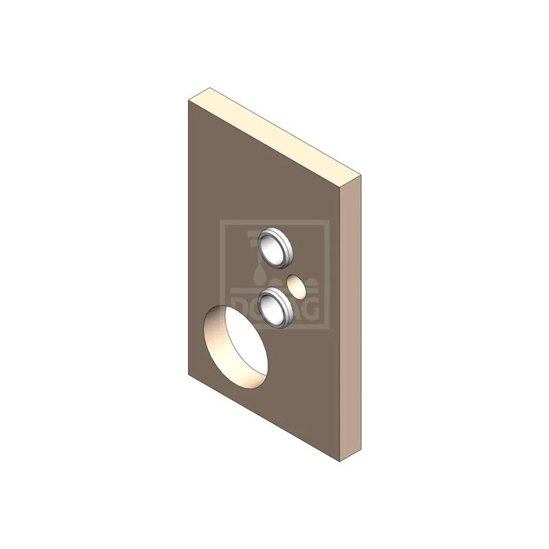 Dopag 1025525 Insulating pate to SPV-01/03/04 with centring sleeves