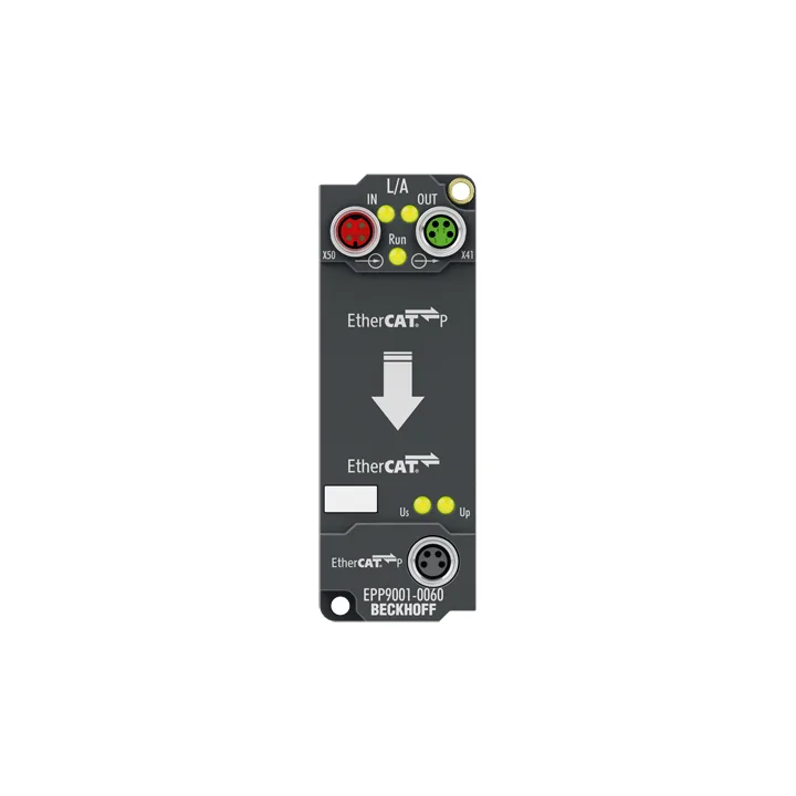 Beckhoff EPP9001-0060 EtherCAT P/EtherCAT connector, with power transmission