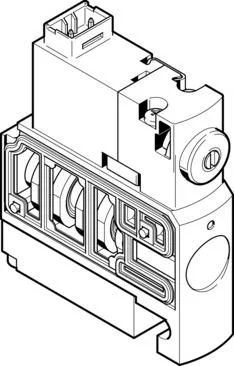 Festo CPVSC1-M1HT-J-T-M5 Selenoid valf