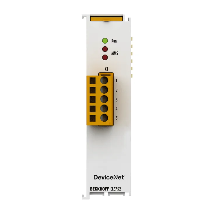 Beckhoff EL6752 EtherCAT Terminal, 1-channel communication interface, DeviceNet, master