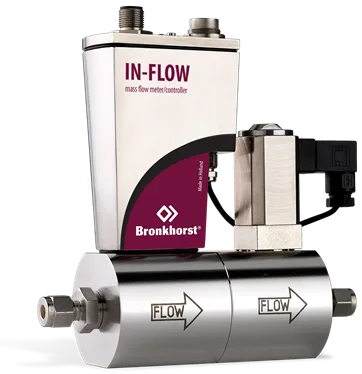 Bronkhorst IN-FLOW F-202AI Industrial Style Thermal Mass Flow Controller for Gases
