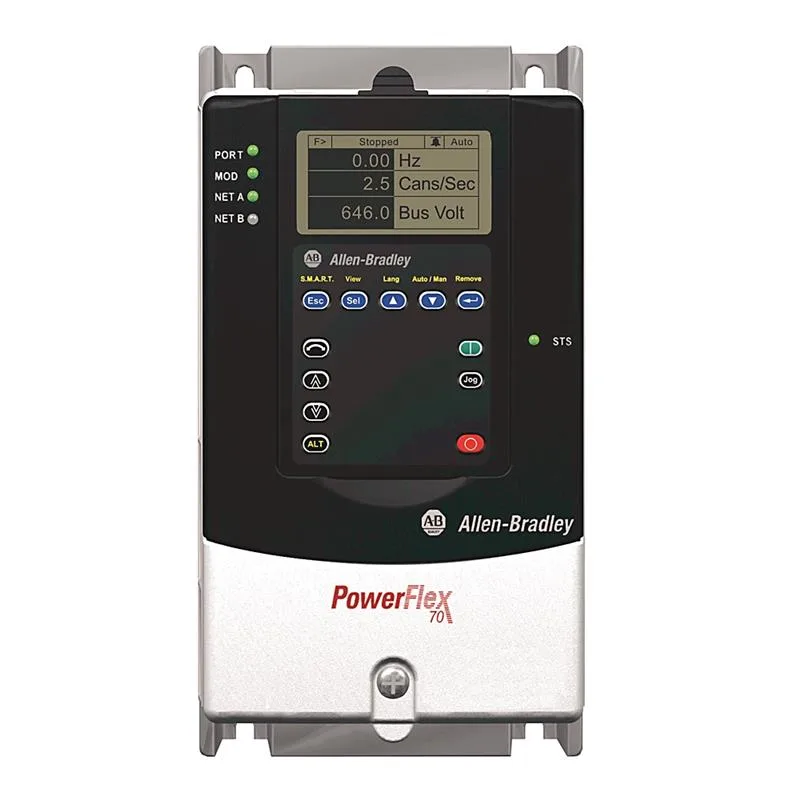 Allen Bradley 20AD2P1A3AYYNNC0 PowerFlex 70 AC Drive 21 A at 1 Hp 20A